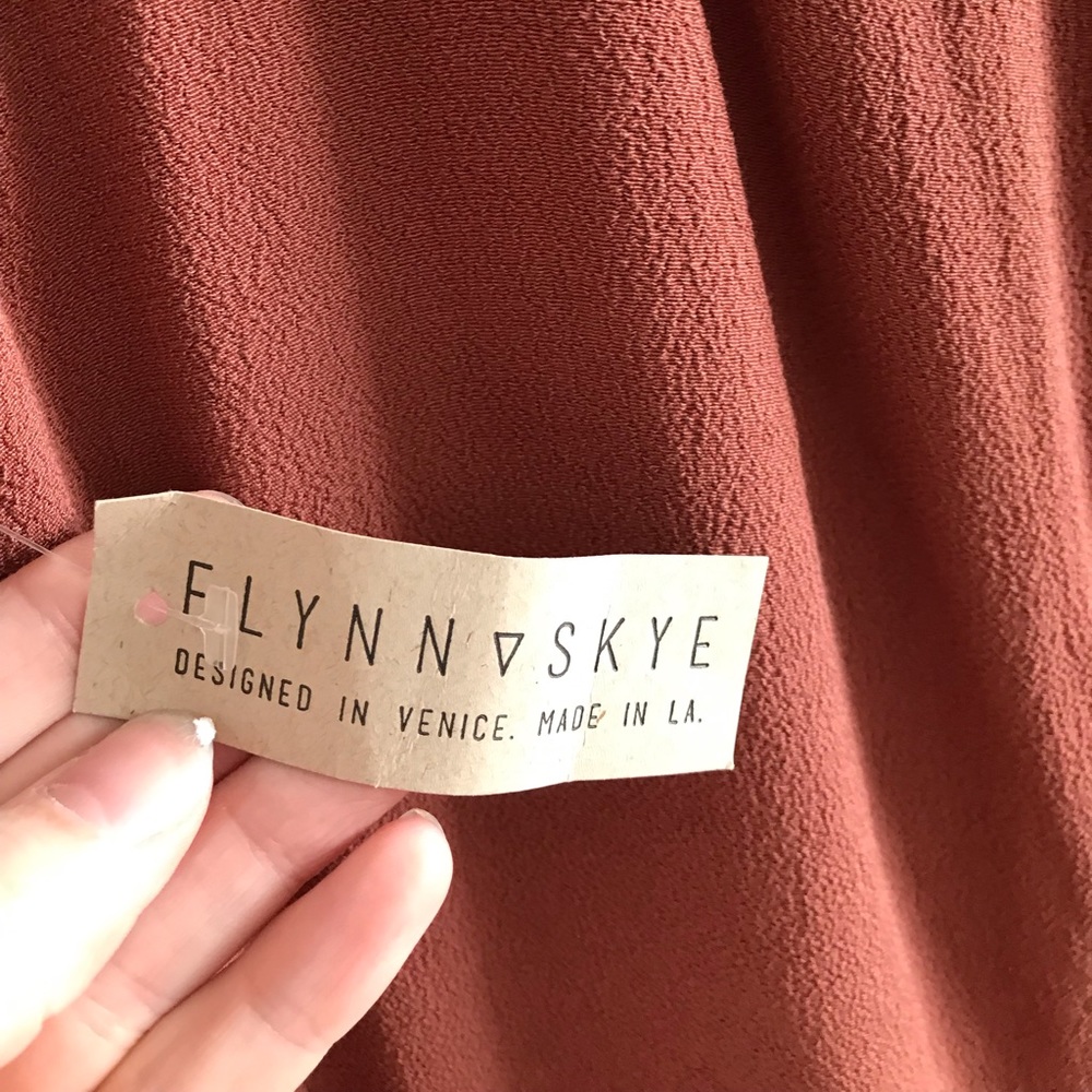 🌿 Flynn Skye Hampton Mini Dress in Saffron - Picture 6 of 6